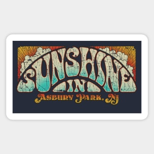 Sunshine In Asbury Park 1970 Sticker